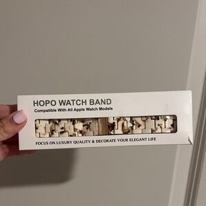 Amazon Beige and Brown Watch Band